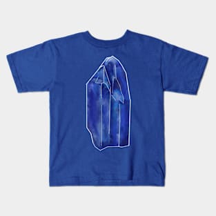 Tanzanite Crystal December Birthstone Kids T-Shirt